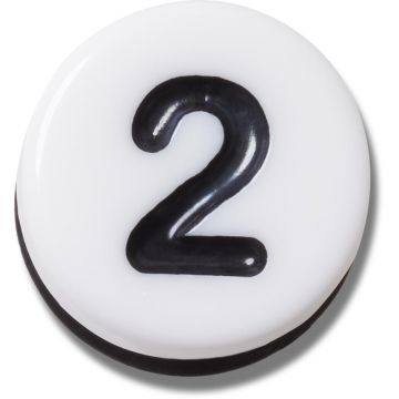 Jibbitz Crocs Number Two Tiny Friendship Jibbitz Crocs Number Two Tiny Friendship