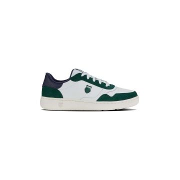 K-Swiss sneakers din piele SLAMMSHIELD II culoarea verde, 04312.378.M K-Swiss sneakers din piele SLAMMSHIELD II culoarea verde, 04312.378.M