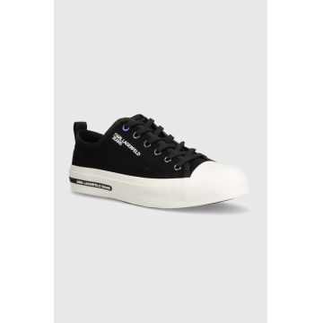 Karl Lagerfeld Jeans tenisi KLJ VULC barbati, culoarea negru, KLJ50920 Karl Lagerfeld Jeans tenisi KLJ VULC barbati, culoarea negru, KLJ50920