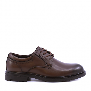 Pantofi derby bărbați Benvenuti maro din piele 3858BP062M Pantofi derby bărbați Benvenuti maro din piele 3858BP062M