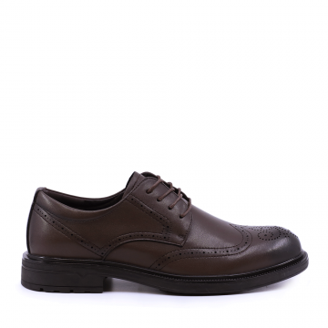 Pantofi derby bărbați Benvenuti maro din piele 3858BP063M Pantofi derby bărbați Benvenuti maro din piele 3858BP063M