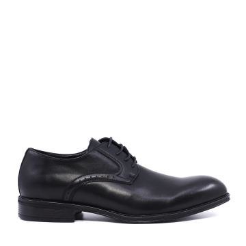 Pantofi derby bărbați Thezeus negri  din piele 2349BP22443N Pantofi derby bărbați Thezeus negri  din piele 2349BP22443N