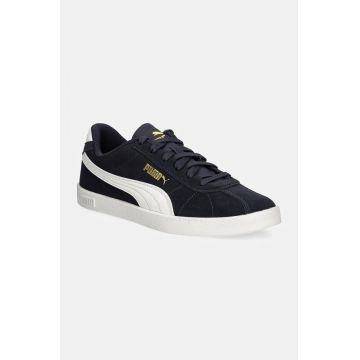 Puma sneakers din piele intoarsă Puma Club II culoarea albastru marin, 397444 Puma sneakers din piele intoarsă Puma Club II culoarea albastru marin, 397444