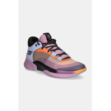 Skechers pantofi de basketball SKX Resagrip culoarea violet, 253005 Skechers pantofi de basketball SKX Resagrip culoarea violet, 253005