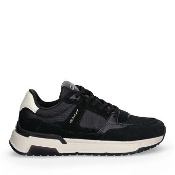 Sneakers bărbați Gant Jeuton negri din piele întoarsă și textil 1740BP633015VN Sneakers bărbați Gant Jeuton negri din piele întoarsă și textil 1740BP633015VN