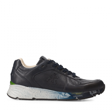 Sneakers bărbați Premiata Mase bleumarin din piele 1690BP7082BL Sneakers bărbați Premiata Mase bleumarin din piele 1690BP7082BL