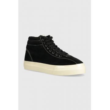 Stepney Workers Club sneakers din piele întoarsă Varden M Suede culoarea negru YA02015-BLACK Stepney Workers Club sneakers din piele întoarsă Varden M Suede culoarea negru YA02015-BLACK