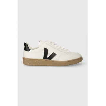 Veja sneakers din piele V-12 culoarea alb, XD0203640 Veja sneakers din piele V-12 culoarea alb, XD0203640