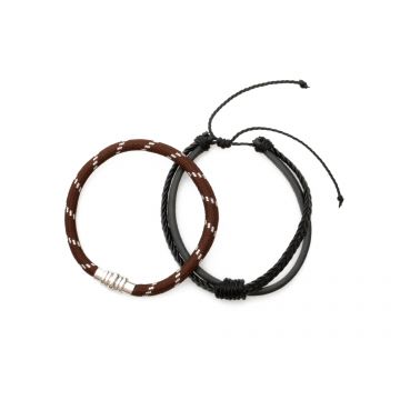 Bratara ALDO maro, DDANIELL 200, din piele ecologica