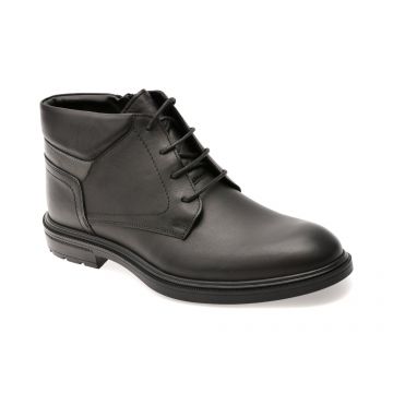 Ghete elegante OTTER negre, A65, din piele naturala Ghete elegante OTTER negre, A65, din piele naturala