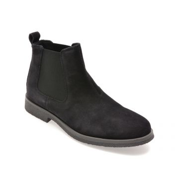 Ghete GEOX bleumarin, U2658A, din piele intoarsa Ghete GEOX bleumarin, U2658A, din piele intoarsa