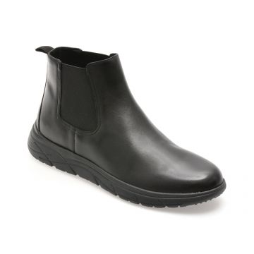 Ghete GEOX negre, U36E1A, din piele naturala Ghete GEOX negre, U36E1A, din piele naturala