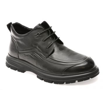 Ghete OTTER negre, 8078, din piele naturala Ghete OTTER negre, 8078, din piele naturala