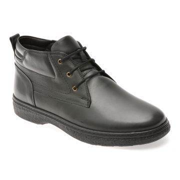 Ghete OTTER negre, SH8623, din piele naturala Ghete OTTER negre, SH8623, din piele naturala