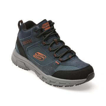 Ghete SKECHERS bleumarin, OAK CANYON, din material textil Ghete SKECHERS bleumarin, OAK CANYON, din material textil