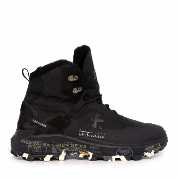 Ghete tip trekking bărbați Premiata Saintcross Montione negre 1690BGT394N Ghete tip trekking bărbați Premiata Saintcross Montione negre 1690BGT394N