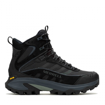 Ghete waterproof bărbați Merrell Moab Speed 2 negre din piele și textil 3990BGT68305N Ghete waterproof bărbați Merrell Moab Speed 2 negre din piele și textil 3990BGT68305N