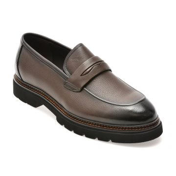 Mocasini eleganti EPICA maro, G21, din piele naturala Mocasini eleganti EPICA maro, G21, din piele naturala