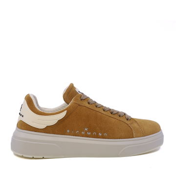 Pantofi bărbați JOHN RICHMOND cognac din piele întoarsă cu logo 2260BP29100VCO Pantofi bărbați JOHN RICHMOND cognac din piele întoarsă cu logo 2260BP29100VCO