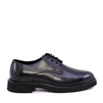 Pantofi derby bărbați Benvenuti negri din piele 1200BP258642N Pantofi derby bărbați Benvenuti negri din piele 1200BP258642N