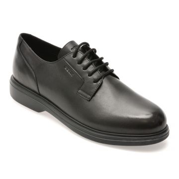 Pantofi eleganti GEOX negri, U16DCD, din piele naturala Pantofi eleganti GEOX negri, U16DCD, din piele naturala