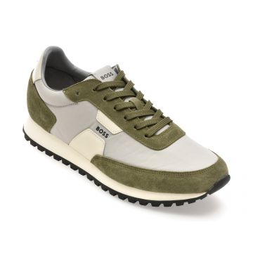 Pantofi sport BOSS gri, 8723, din material textil