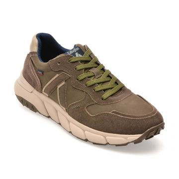 Pantofi sport CALLAGHAN kaki, 63800, din piele naturala Pantofi sport CALLAGHAN kaki, 63800, din piele naturala