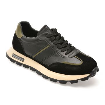 Pantofi sport EPICA negri, 31219, din piele naturala Pantofi sport EPICA negri, 31219, din piele naturala