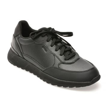 Pantofi sport GEOX negri, U55F1B, din piele ecologica