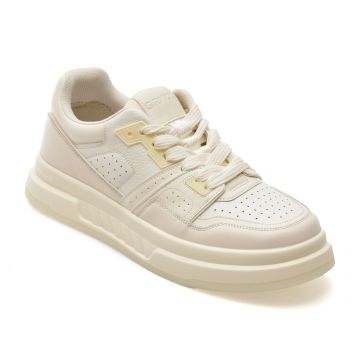 Pantofi sport GRYXX albi, 2987, din piele naturala
