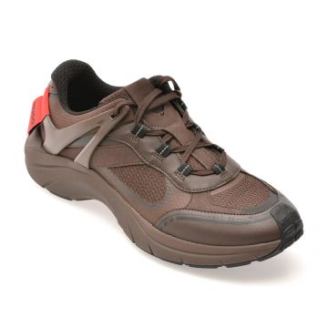 Pantofi sport HUGO maro, 8581, din material textil Pantofi sport HUGO maro, 8581, din material textil