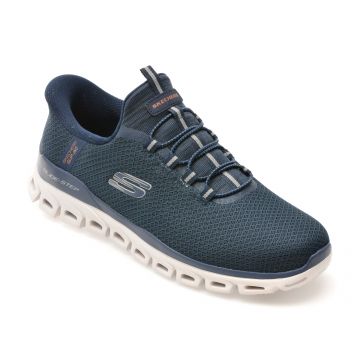 Pantofi sport SKECHERS bleumarin, GLIDE-STEP, din material textil Pantofi sport SKECHERS bleumarin, GLIDE-STEP, din material textil