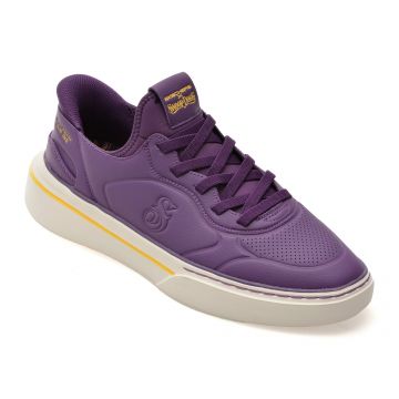 Pantofi sport SKECHERS mov, SNOOP ONE, din piele ecologica Pantofi sport SKECHERS mov, SNOOP ONE, din piele ecologica