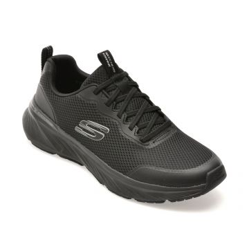 Pantofi sport SKECHERS negri, EDGERIDE, din material textil Pantofi sport SKECHERS negri, EDGERIDE, din material textil