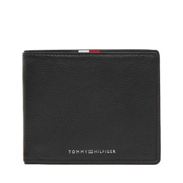 Portmoneu bărbați Tommy Hilfiger negru din piele 3420BPU3741N Portmoneu bărbați Tommy Hilfiger negru din piele 3420BPU3741N