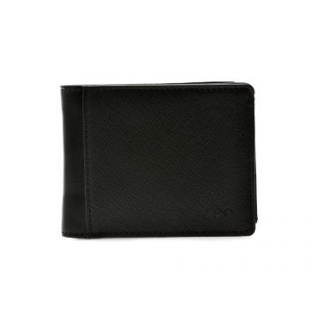Portofel ALDO negru, BANMOOR 007, din piele ecologica Portofel ALDO negru, BANMOOR 007, din piele ecologica