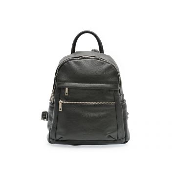 Rucsac MARIO FERRETTI negru, BB75, din piele naturala Rucsac MARIO FERRETTI negru, BB75, din piele naturala