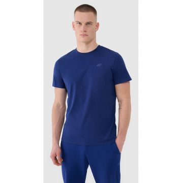 Tricou Barbati Bleumarin  Din Bumbac - Croiala Regular - Marimi S-XXL - Sportstyle Tricou Barbati Bleumarin  Din Bumbac - Croiala Regular - Marimi S-XXL - Sportstyle