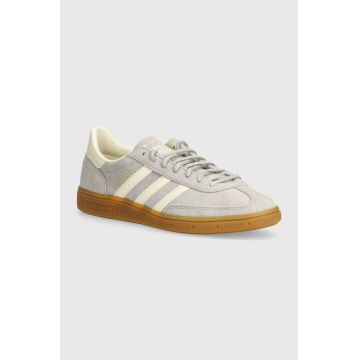 adidas Originals sneakers din piele intoarsă Hanball Spezial culoarea gri, IF7086 adidas Originals sneakers din piele intoarsă Hanball Spezial culoarea gri, IF7086