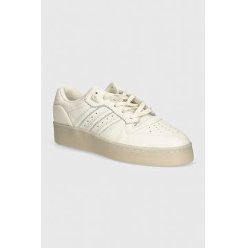 adidas Originals sneakers din piele Rivalry Low culoarea alb, IF7184 adidas Originals sneakers din piele Rivalry Low culoarea alb, IF7184