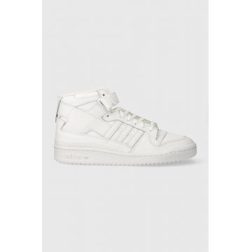 adidas Originals sneakers Forum Mid culoarea alb, IG3754 adidas Originals sneakers Forum Mid culoarea alb, IG3754