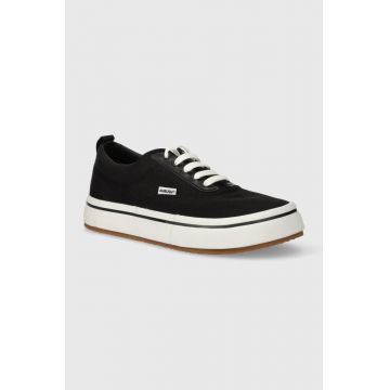 AMBUSH tenisi Vulcanized Lace Up Canvas barbati, culoarea negru, BMIA012S24FAB