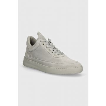 Filling Pieces sneakers din piele intoarsă Low Top Suede All Grey culoarea gri, 10122791783 Filling Pieces sneakers din piele intoarsă Low Top Suede All Grey culoarea gri, 10122791783