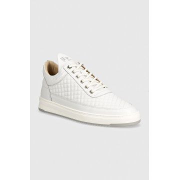 Filling Pieces sneakers din piele Low Top culoarea alb, 10100151901 Filling Pieces sneakers din piele Low Top culoarea alb, 10100151901