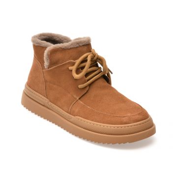 Ghete GRYXX maro, 36001, din piele intoarsa Ghete GRYXX maro, 36001, din piele intoarsa
