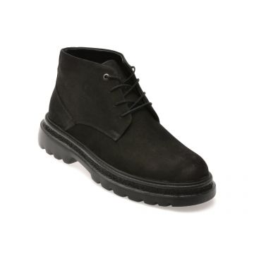 Ghete GRYXX negre, 66604, din nabuc Ghete GRYXX negre, 66604, din nabuc