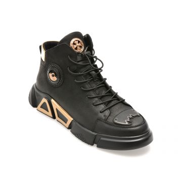 Ghete GRYXX negre, 85109, din piele naturala Ghete GRYXX negre, 85109, din piele naturala