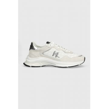 Karl Lagerfeld sneakers LUX FINESSE culoarea alb KL53165 Karl Lagerfeld sneakers LUX FINESSE culoarea alb KL53165