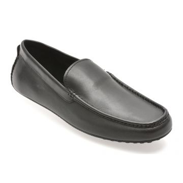 Mocasini ALDO negri, EDERRAC 001, din piele naturala