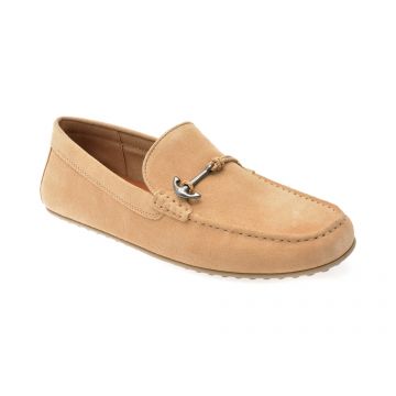 Mocasini eleganti ALDO bej, WILBART 271, din piele intoarsa Mocasini eleganti ALDO bej, WILBART 271, din piele intoarsa